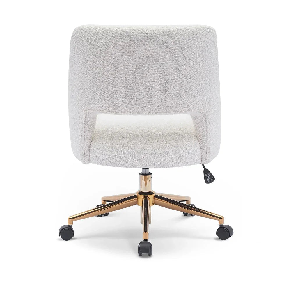 White Lotsee Task Chair - All India Decor
