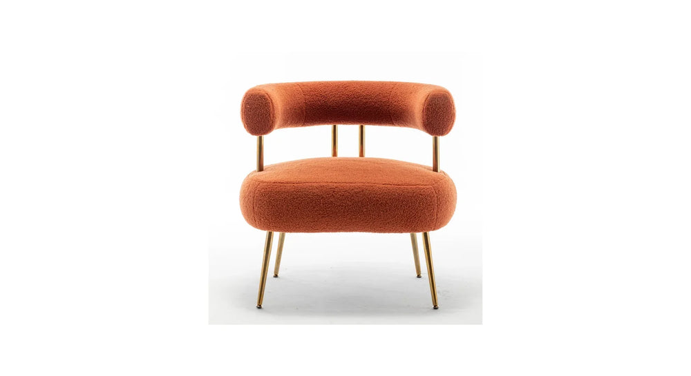 Orange Bonnita Accent Chair - All India Decor