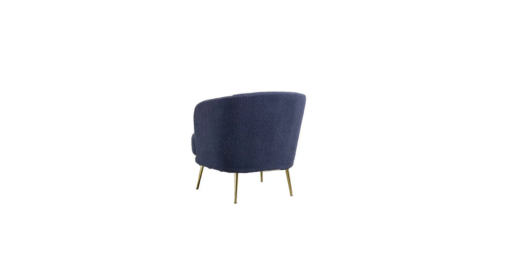 Blue Citium Accent Chair - All India Decor