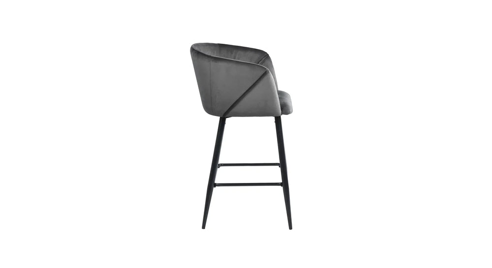 Grey Color Clea Counter Stool - All India Decor