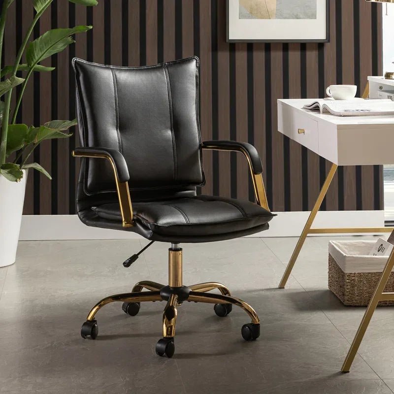 Black Marlon Task Chair - All India Decor