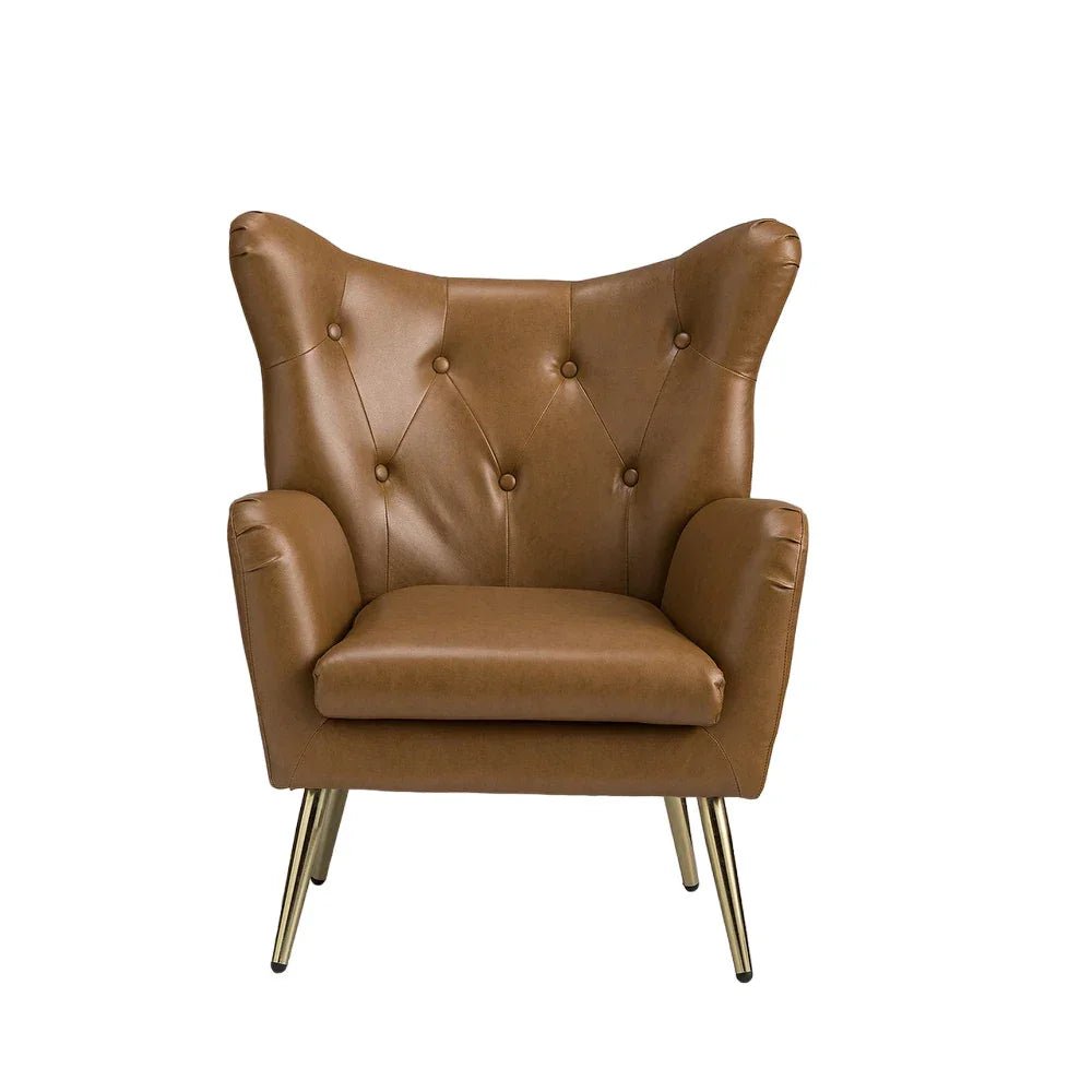 Tan Hedley Accent Chair - All India Decor