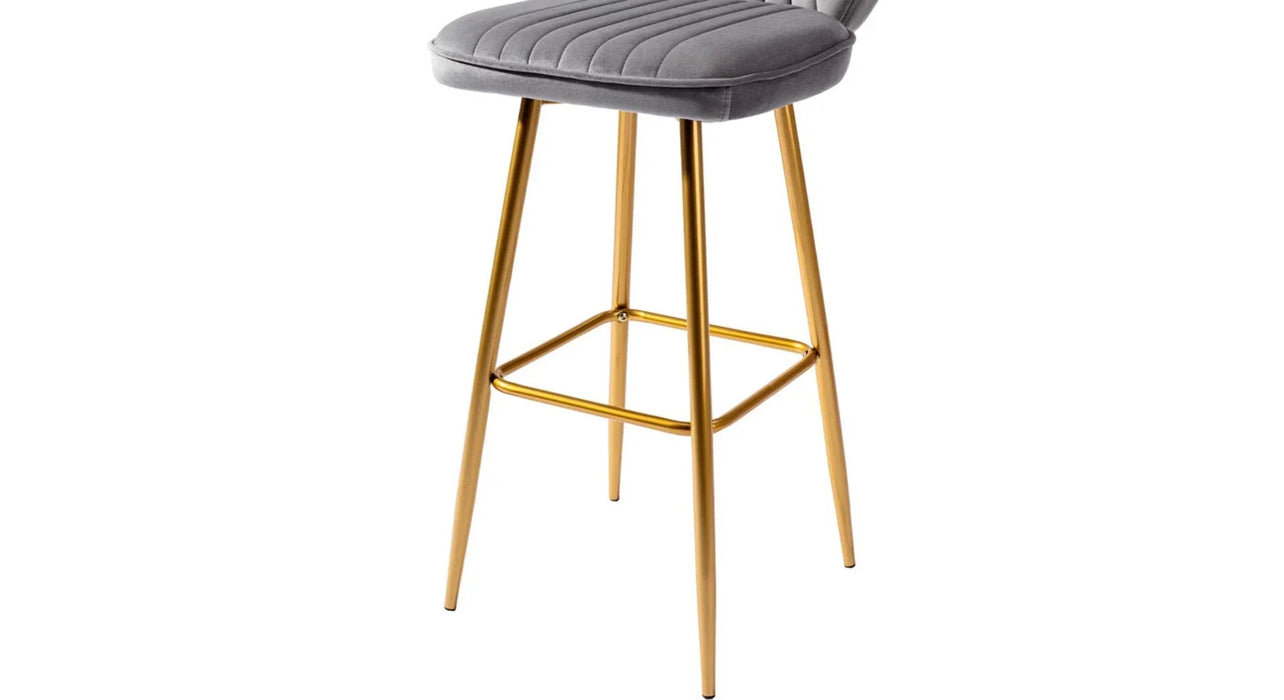 Gray Color Rafael Bar Stool - All India Decor