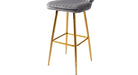 Gray Color Rafael Bar Stool - All India Decor