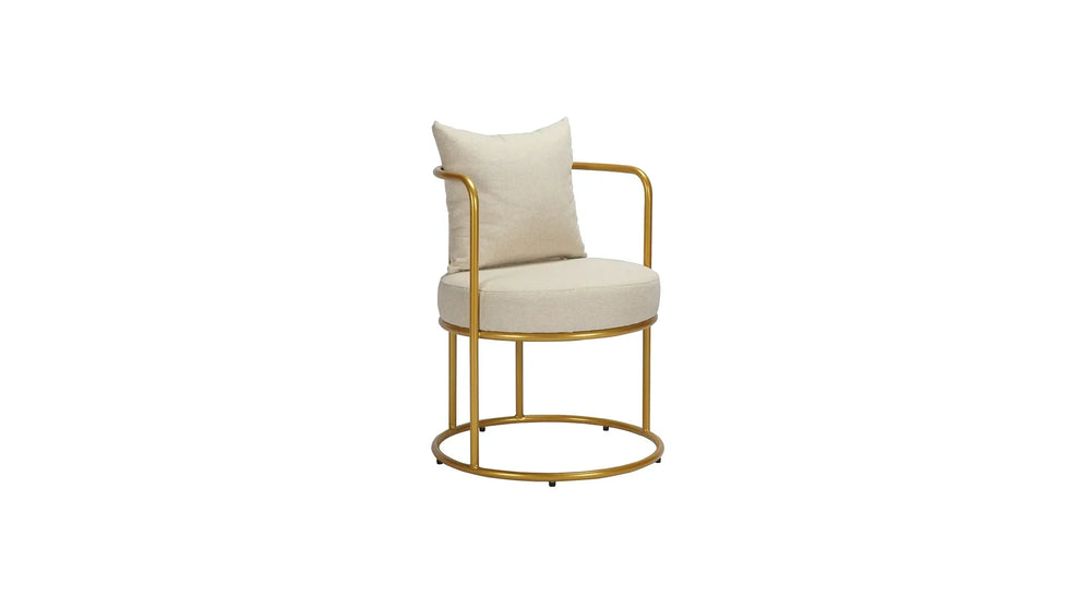Beige Allex Chair - All India Decor