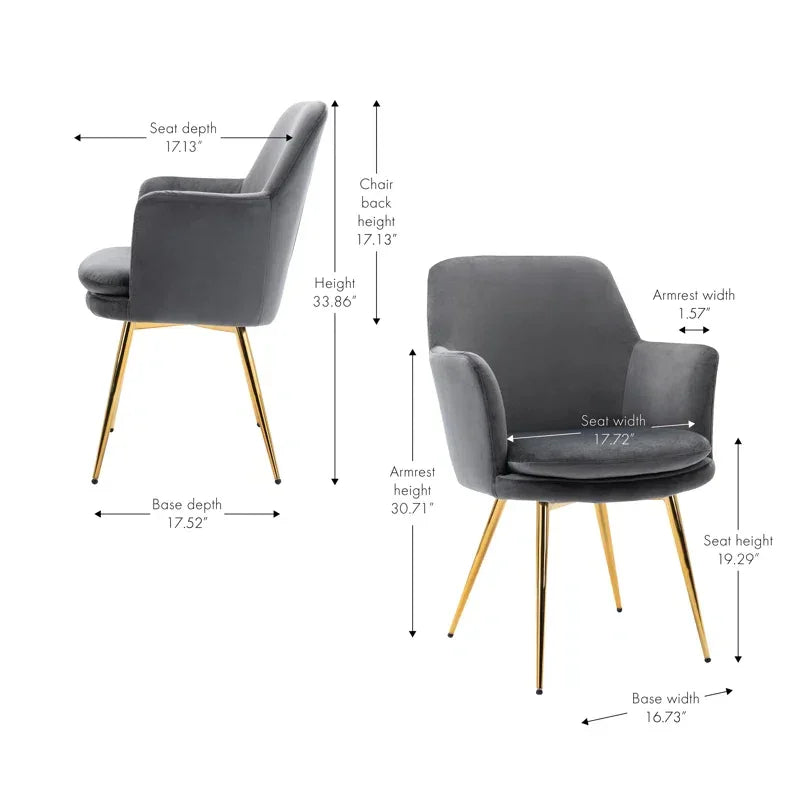 Grey Tonas Accent Chair - All India Decor