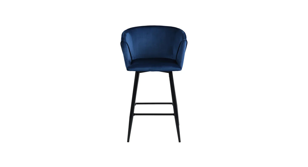 Blue Color Clea Counter Stool - All India Decor