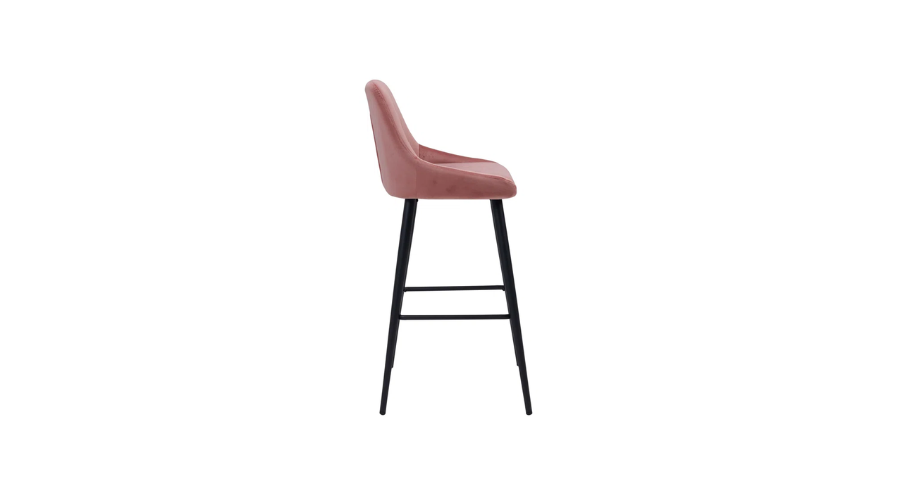 Pink Color Daulton Counter Stool