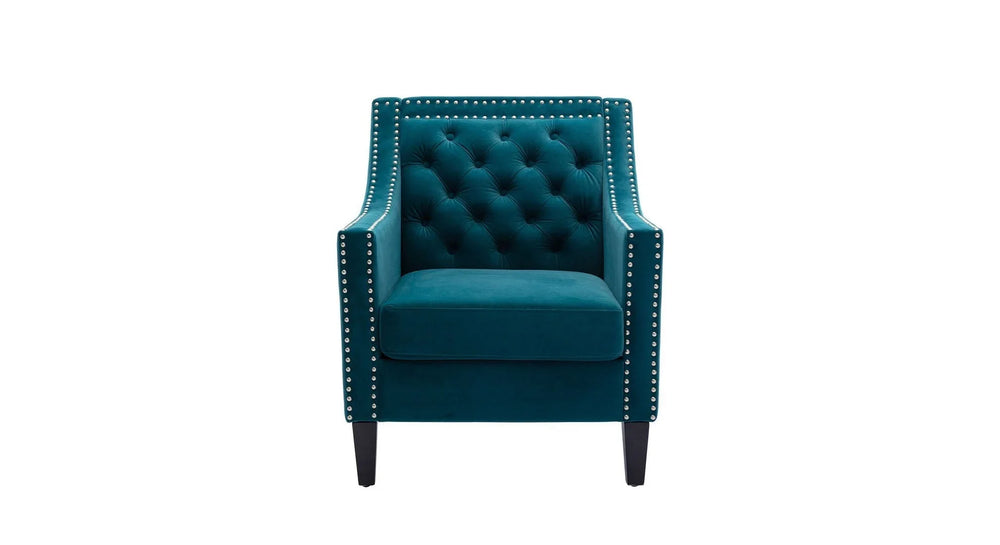 Teal Asaria Accent Chair - All India Decor
