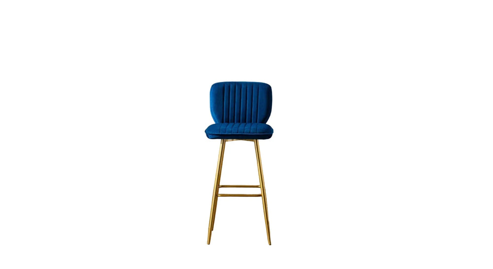 Blue Color Rafael Bar Stool - All India Decor