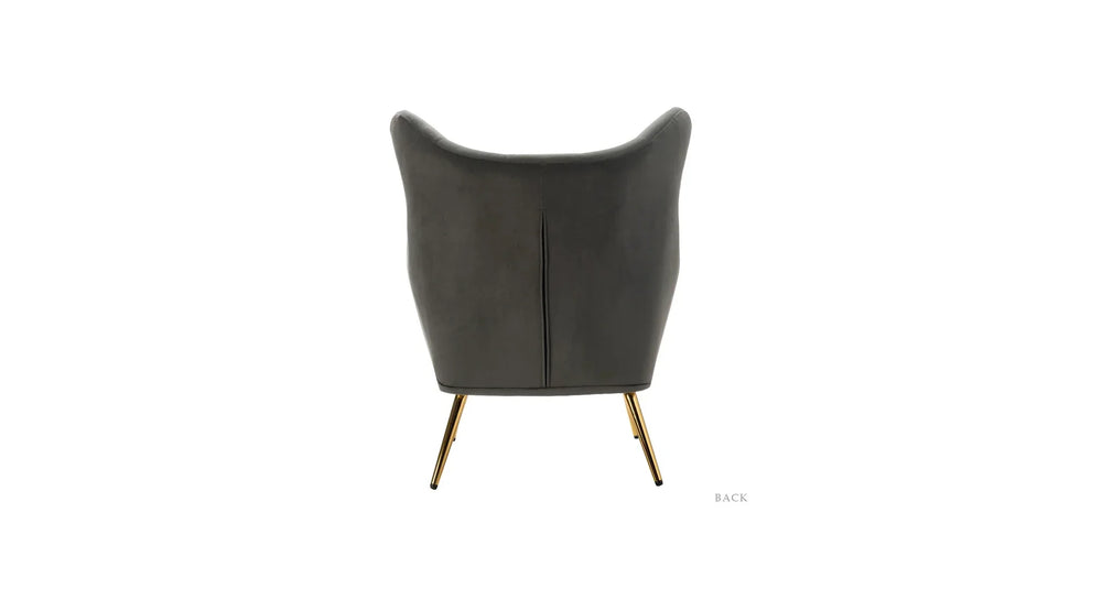 Grey Dawson Accent Chair - All India Decor