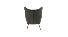 Grey Dawson Accent Chair - All India Decor