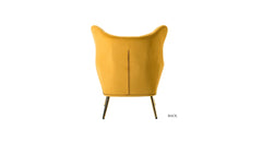 Yellow Dawson Accent Chair - All India Decor