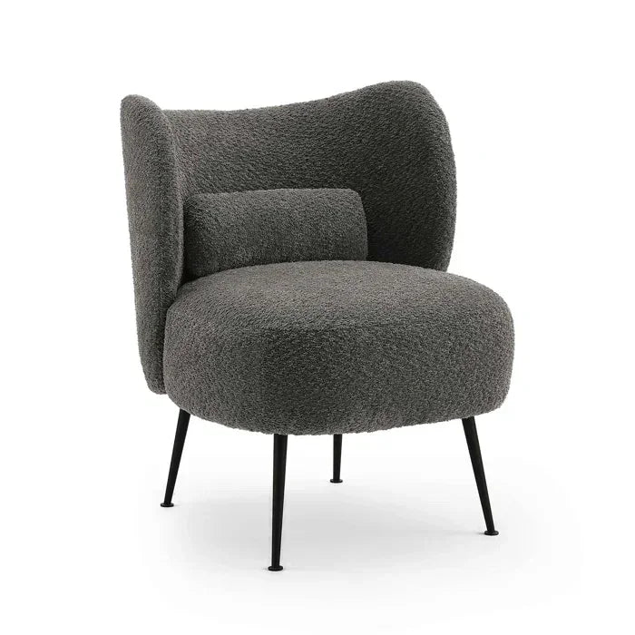 Grey Collin Accent Chair - All India Decor