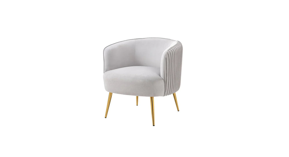 Grey Leiser Accent Chair - All India Decor