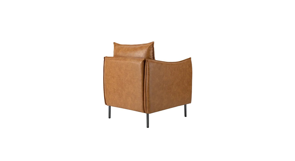 Tan Lucas Accent Chair - All India Decor