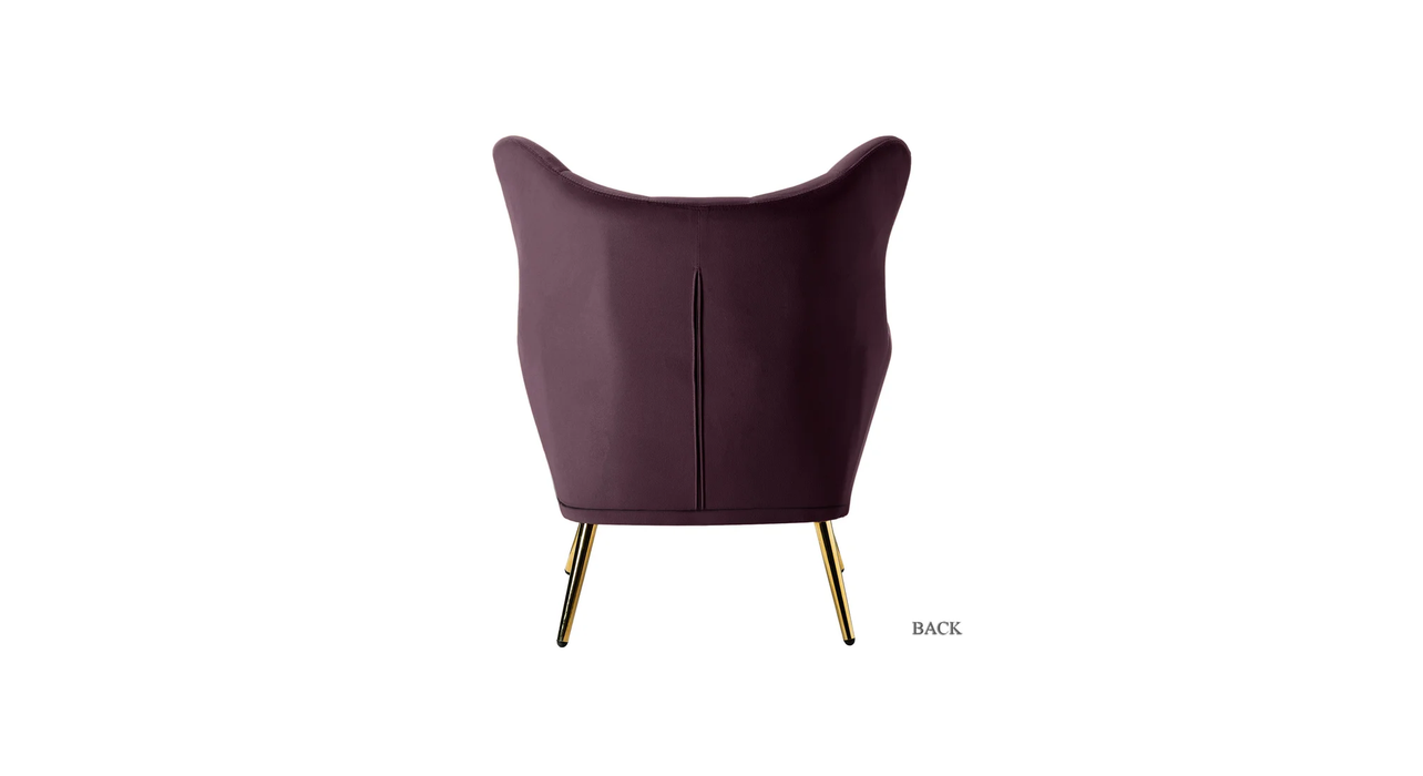 Purple Dawson Accent Chair