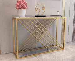 Metal Console table in Pipe Design - All India Decor