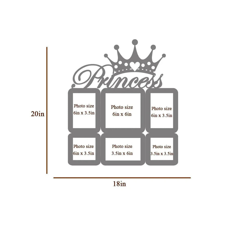 Princess Turquoise Hanging Photo Frame - All India Decor