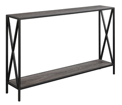 2- Tier Console Metal Table - All India Decor