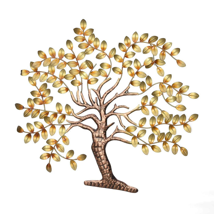 Metal Golden Tree Of Life Decorative Wall Hanging