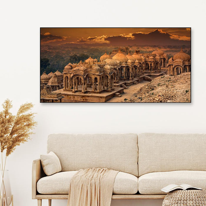 Jaisalmer Chhatris Framed Wall Art