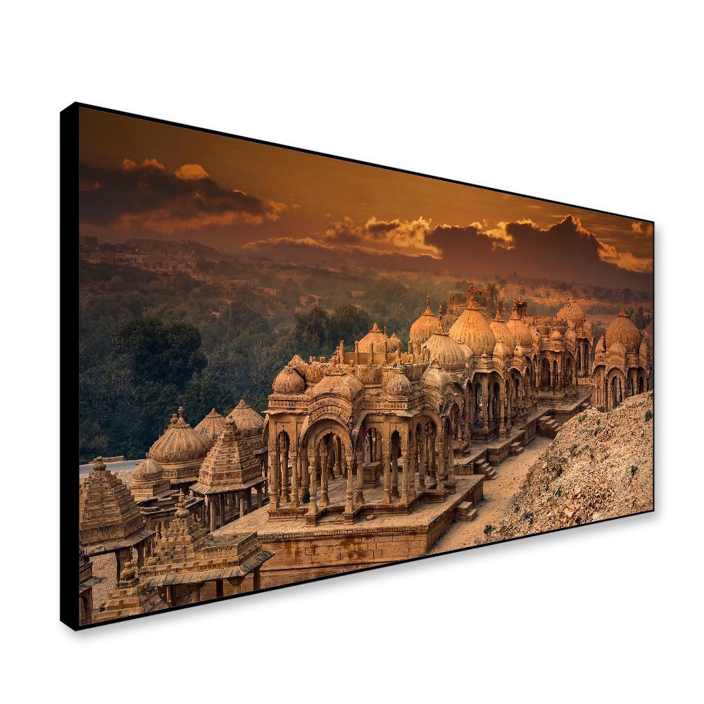 Jaisalmer Chhatris Framed Wall Art - All India Decor