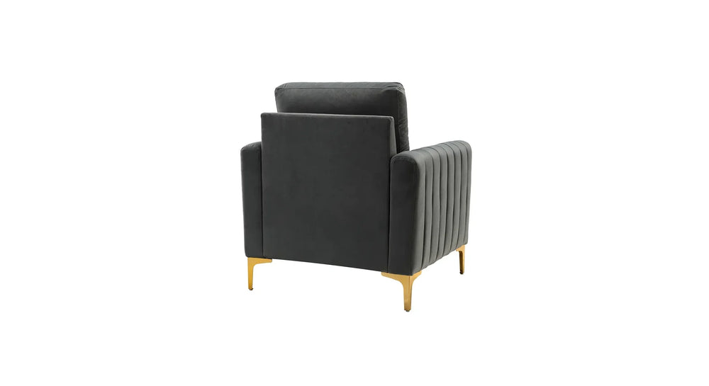 Grey Rafeal Lounge Chair - All India Decor