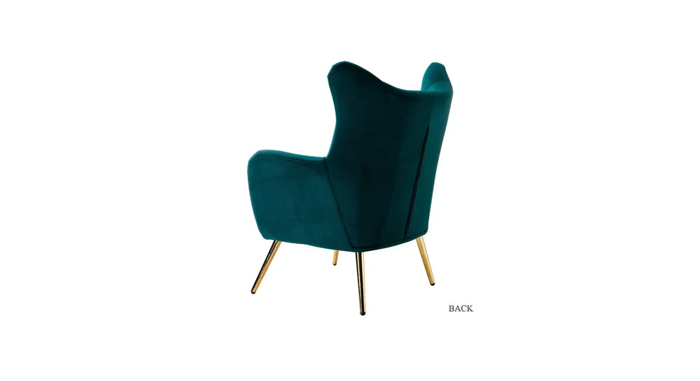 Teal Dawson Accent Chair - All India Decor