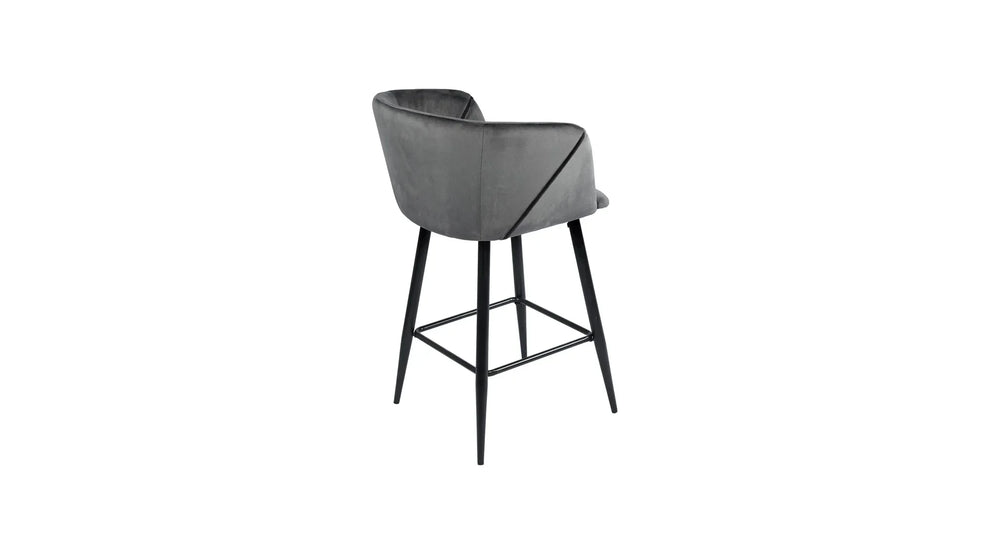 Grey Color Clea Counter Stool - All India Decor