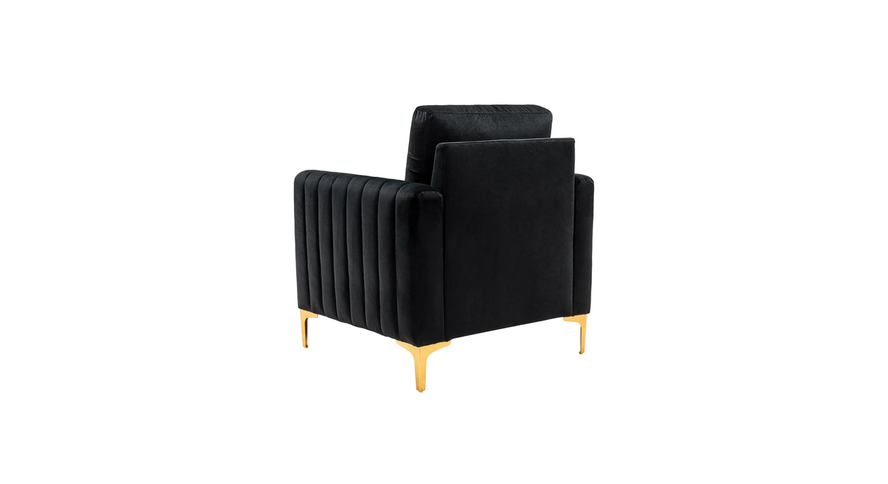 Black Rafeal Lounge Chair