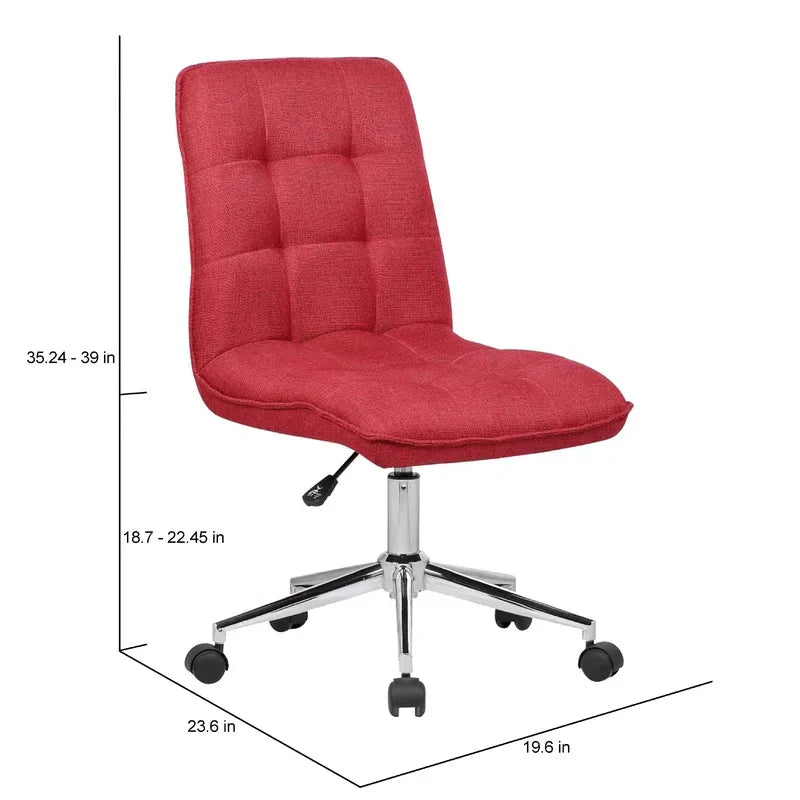 Red Jollo Task Chair - All India Decor