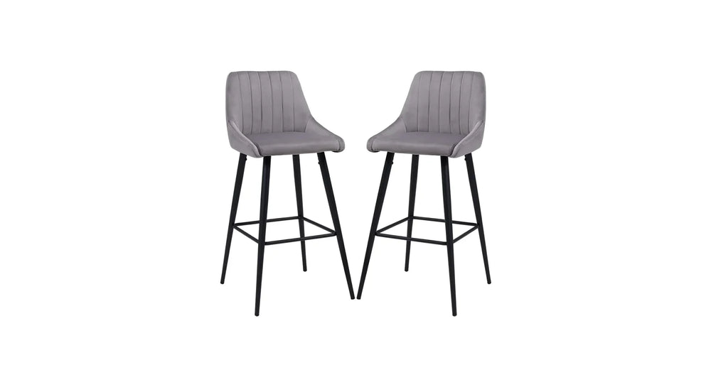 Grey Color Daulton Counter Stool - All India Decor