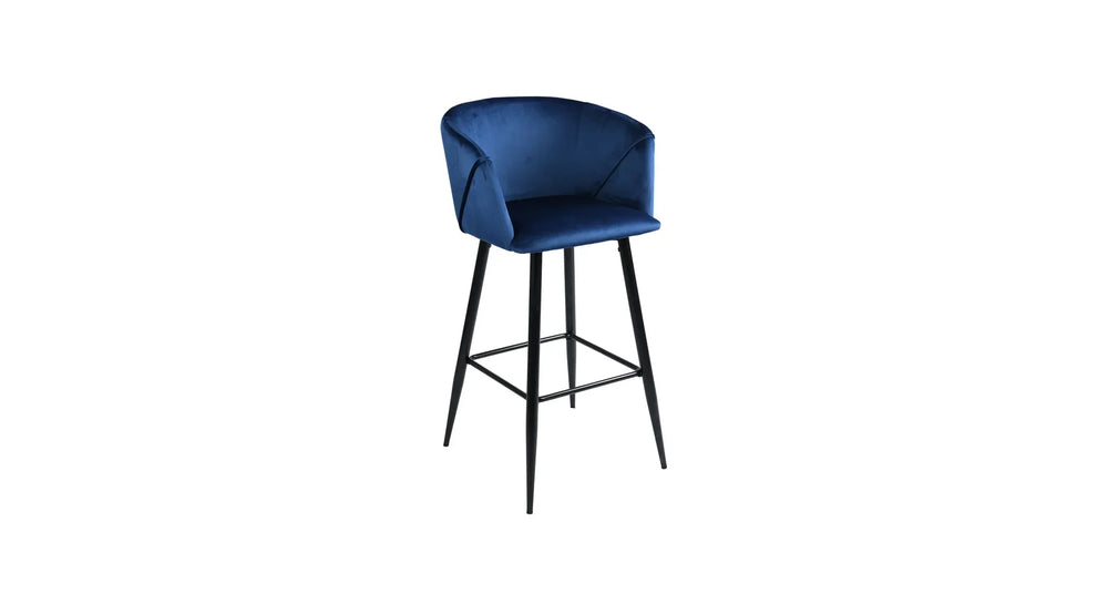Blue Color Clea Counter Stool - All India Decor