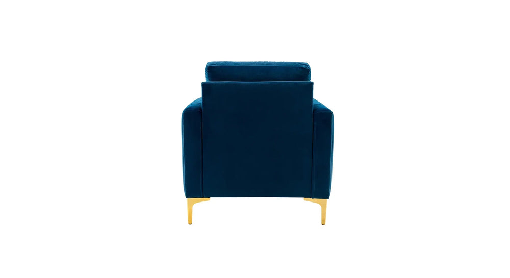 Blue Rafeal Lounge Chair - All India Decor