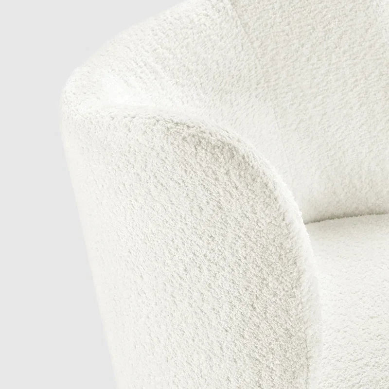 .White Collin Accent Chair - All India Decor