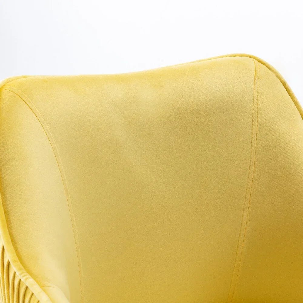 Yellow Leisel Task Chair - All India Decor