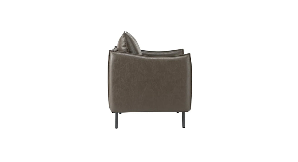 Grey Lucas Accent Chair - All India Decor