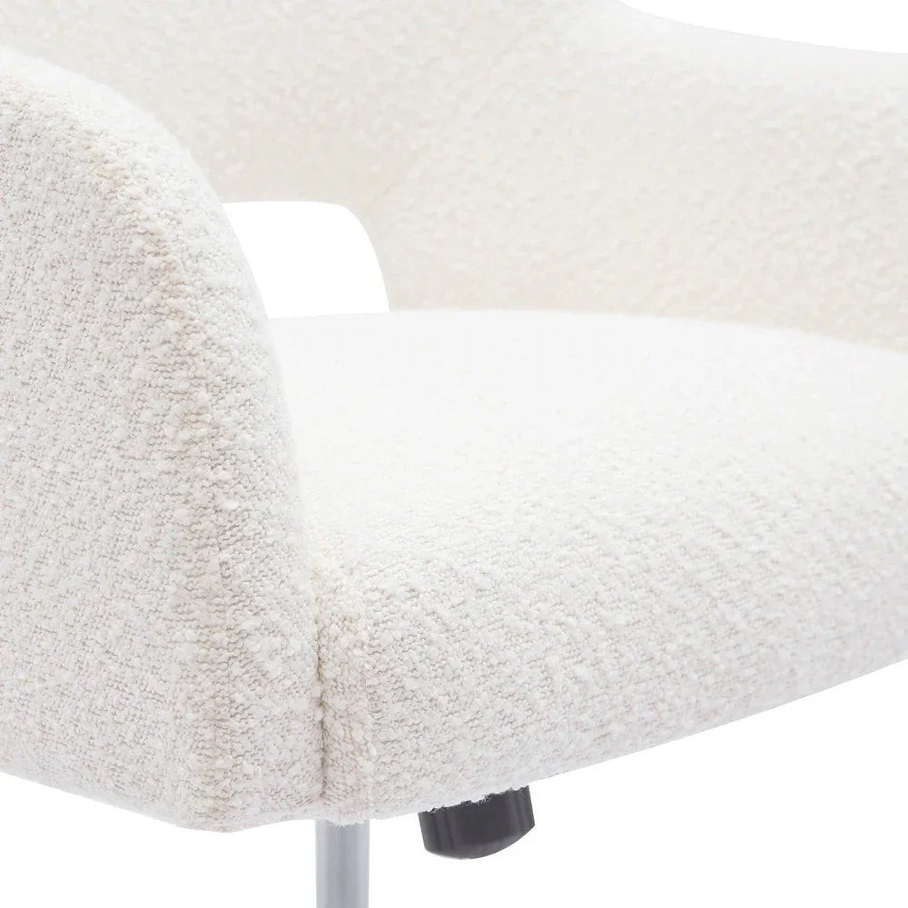 White Lotsee Task Chair - All India Decor