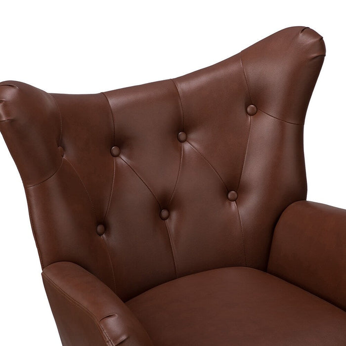 Brown Hedley Accent Chair