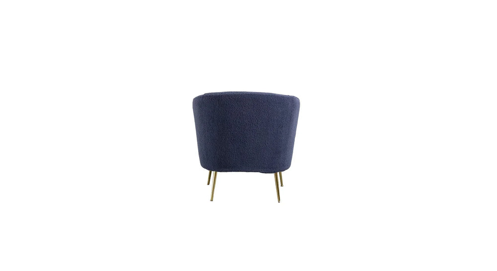 Blue Citium Accent Chair - All India Decor