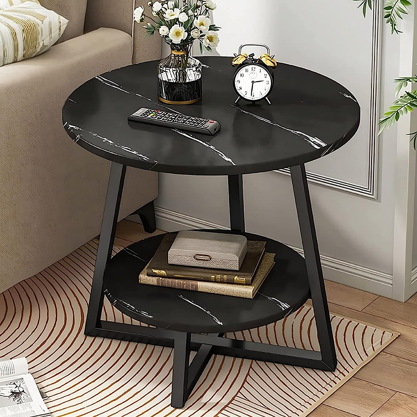 Stylish Black and White Coffee Tables at All India Decor