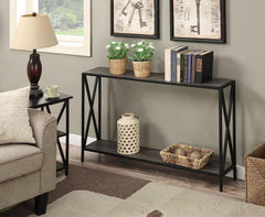 2- Tier Console Metal Table - All India Decor