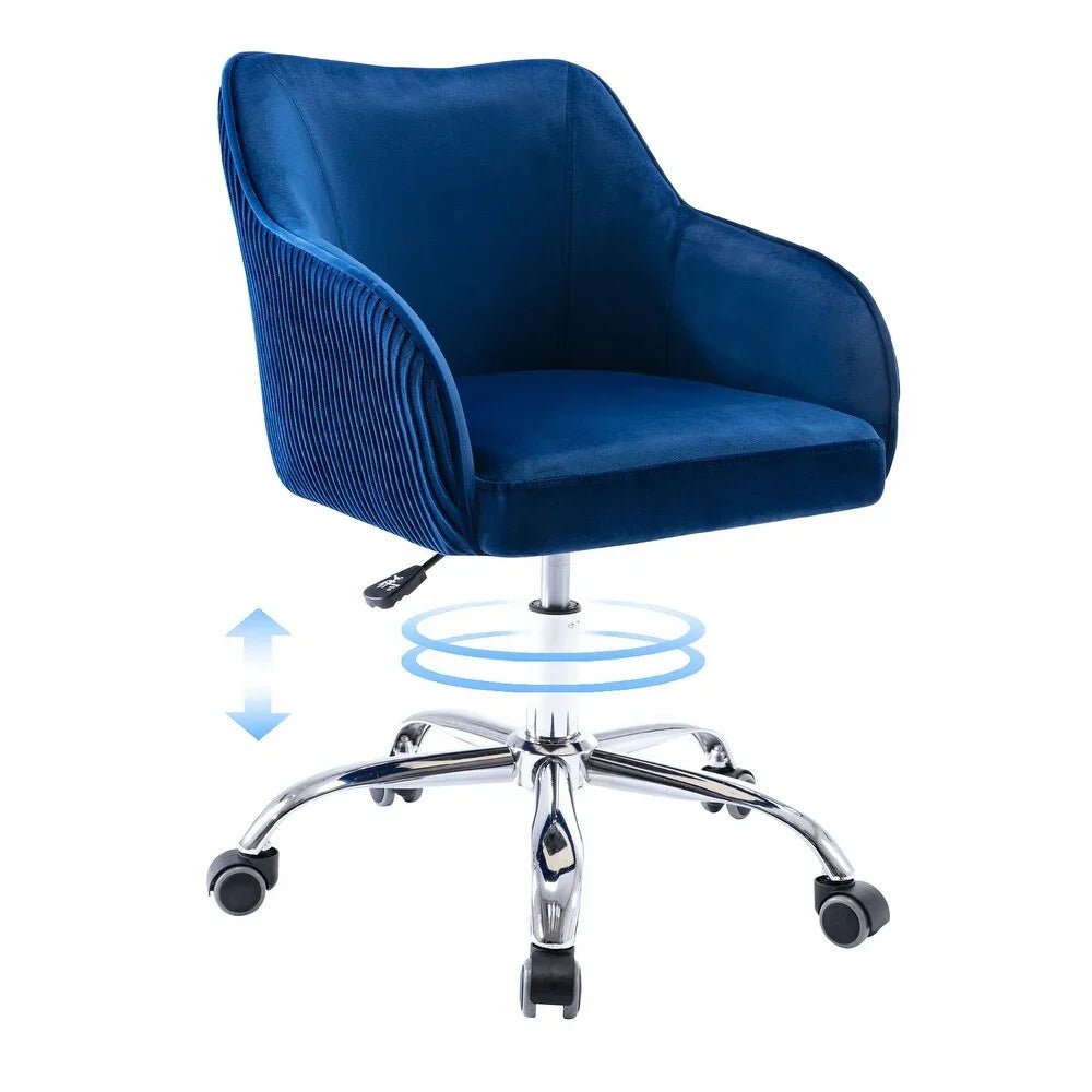 Blue Leisel Task Chair - All India Decor