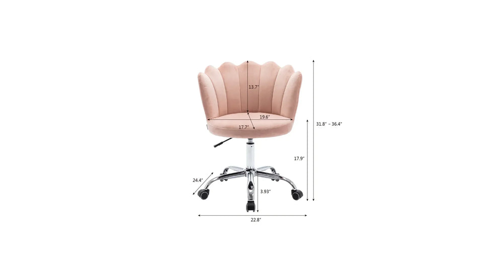 Pink Preglo Task Chair - All India Decor