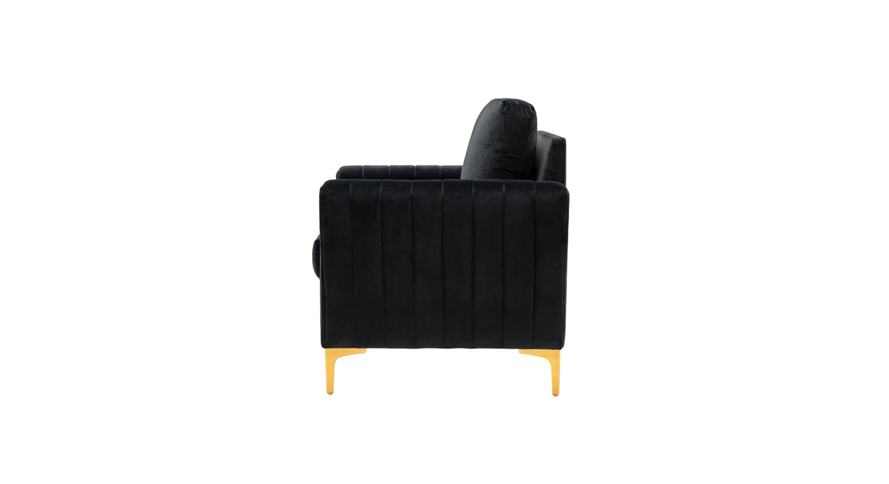 Black Rafeal Lounge Chair