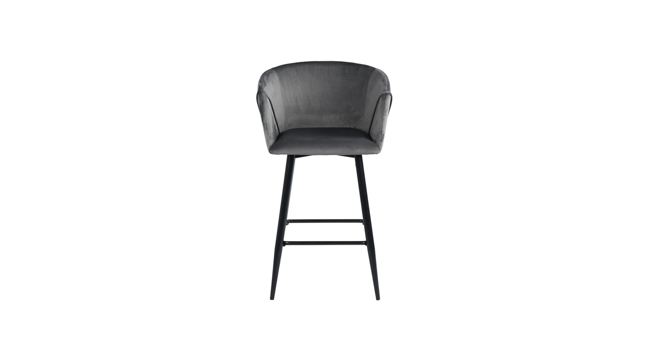 Grey Color Clea Counter Stool