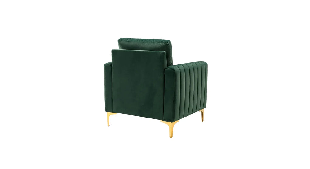Green Rafeal Lounge Chair - All India Decor