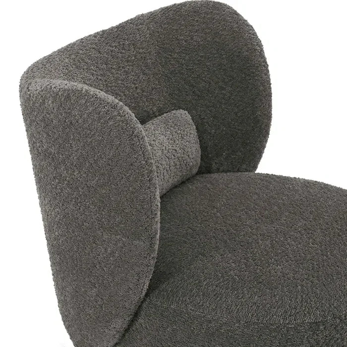 Grey Collin Accent Chair - All India Decor
