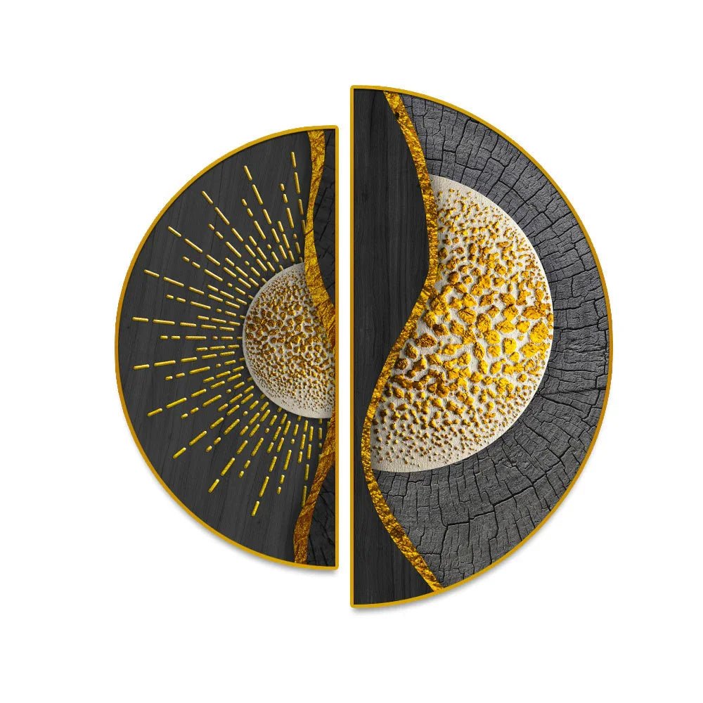 Modern Style Semi Circle Wall Paintings & Arts - All India Decor